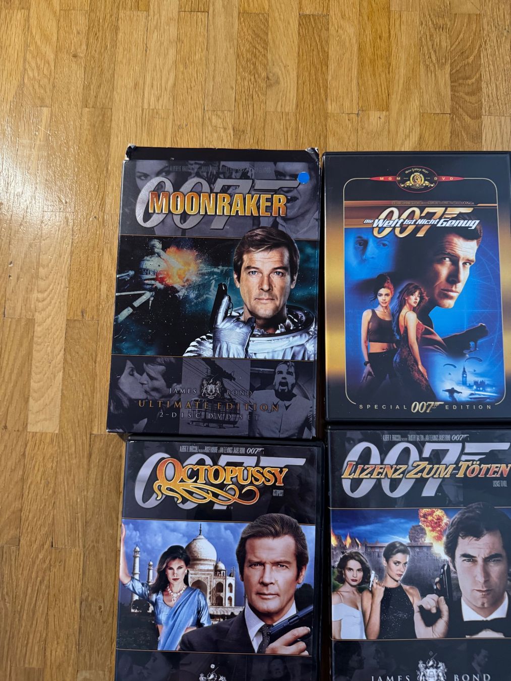 Tutti i DVDs: Alte James Bond Filme – Usato da Kestenholz venduto da cvx_889vv 1