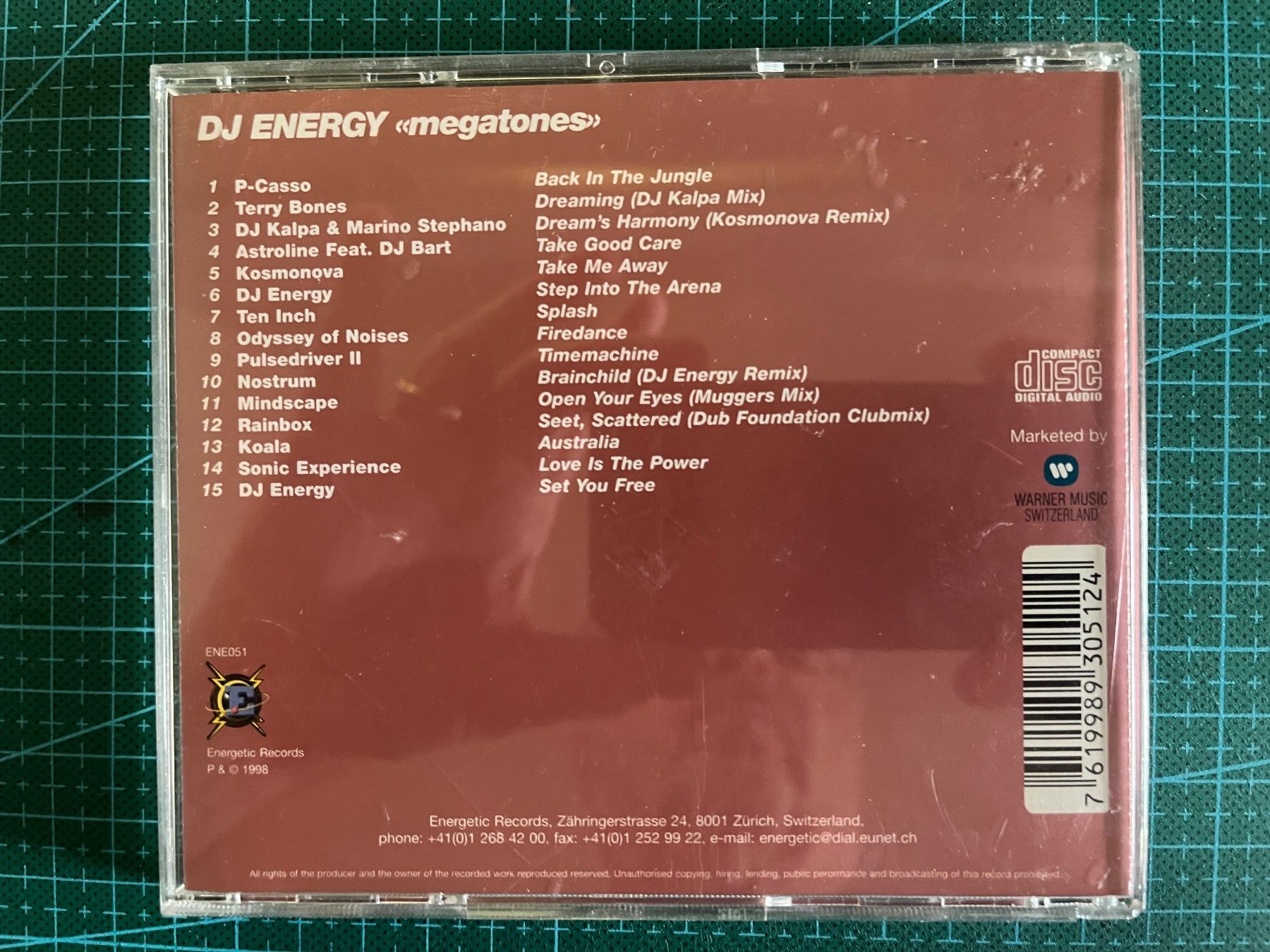 CDs: DJ Energy - megatones - signiert – D'occasion à Zürich par qtv31 1