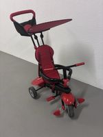 Dreirad smartrike rot mit Schiebestange gebraucht