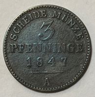 3 Pfenninge - Principality of Lippe - 1847