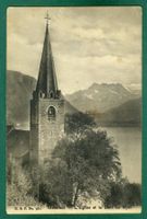 Montreux, L'Eglise, 1906, gelaufen