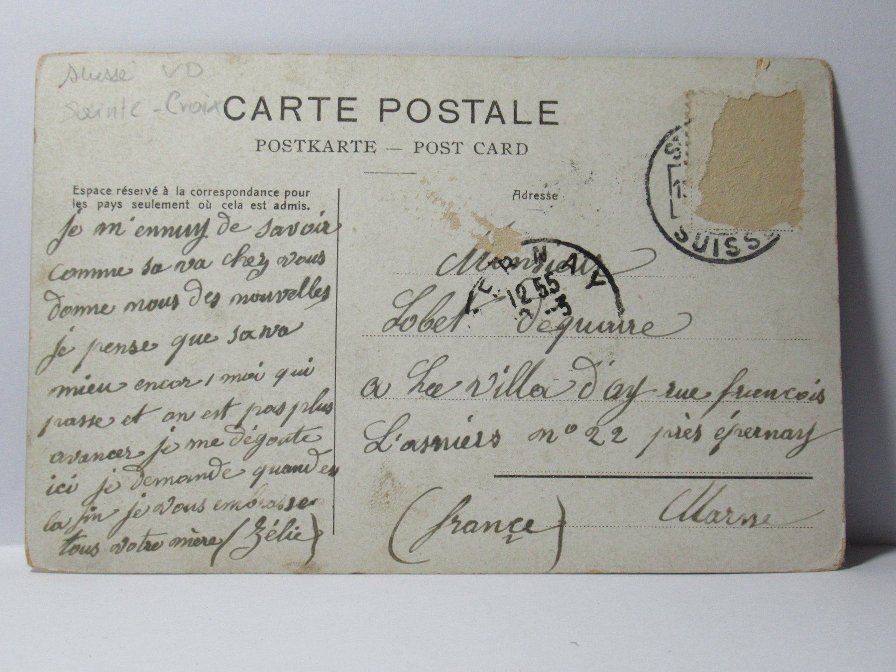 Cartes postales: Gorges de Covatannaz – D'occasion à Grenchen par Bluemchen1900 1