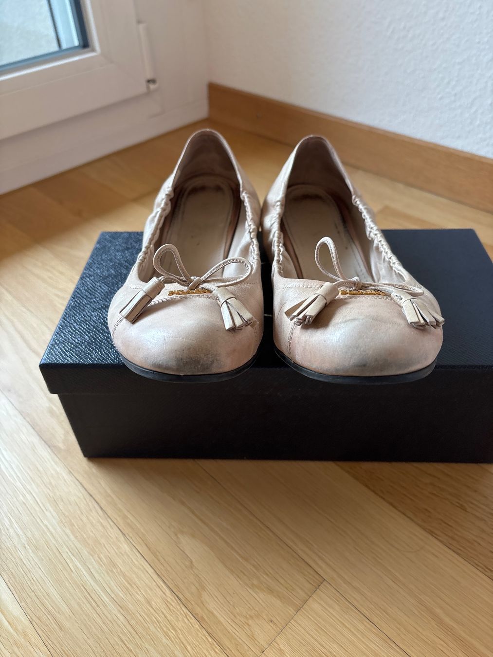 Prada Scarpe da donna: Prada Beige Ballerinas 41 – Usato da Zürich venduto da stefwax12 4