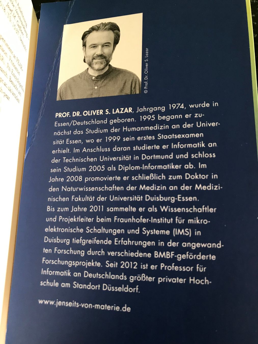 Libri: Jenseits von Materie - Prof. Dr. Oliver S. Lazar – Usato da Bazenheid venduto da nervik 3