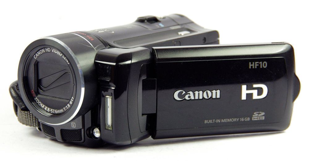 Canon HF10 HDCamcorder, FULL HD, CMOS Kaufen auf Ricardo