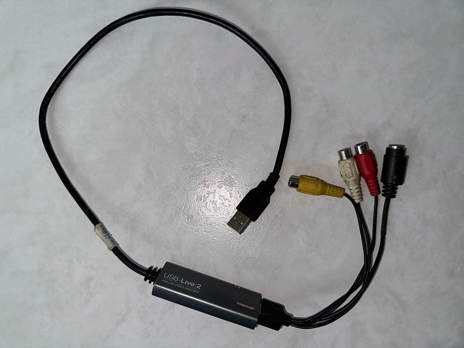 Convertitori: VIDEO Converter USB Live2 – Usato da Sempach venduto da sta_p662