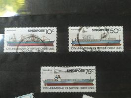 Singapore (-35%)- 3x Oriental Lines 1978