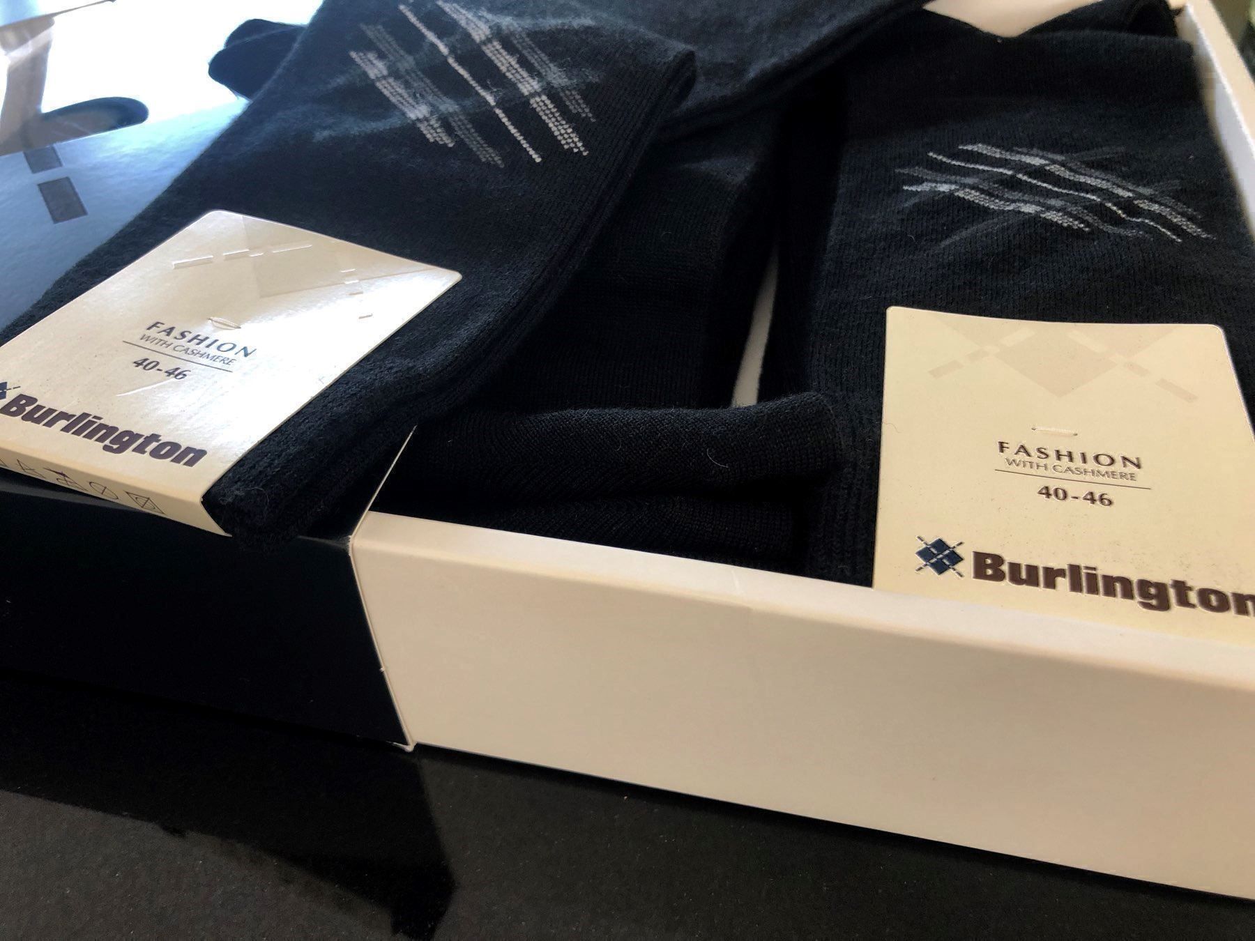 Burlington Calze: Business Socken Burlington Wolle+Cashmer – Nuovo e nell'imballaggio originale da Zumikon venduto da DamenFashionShop 1
