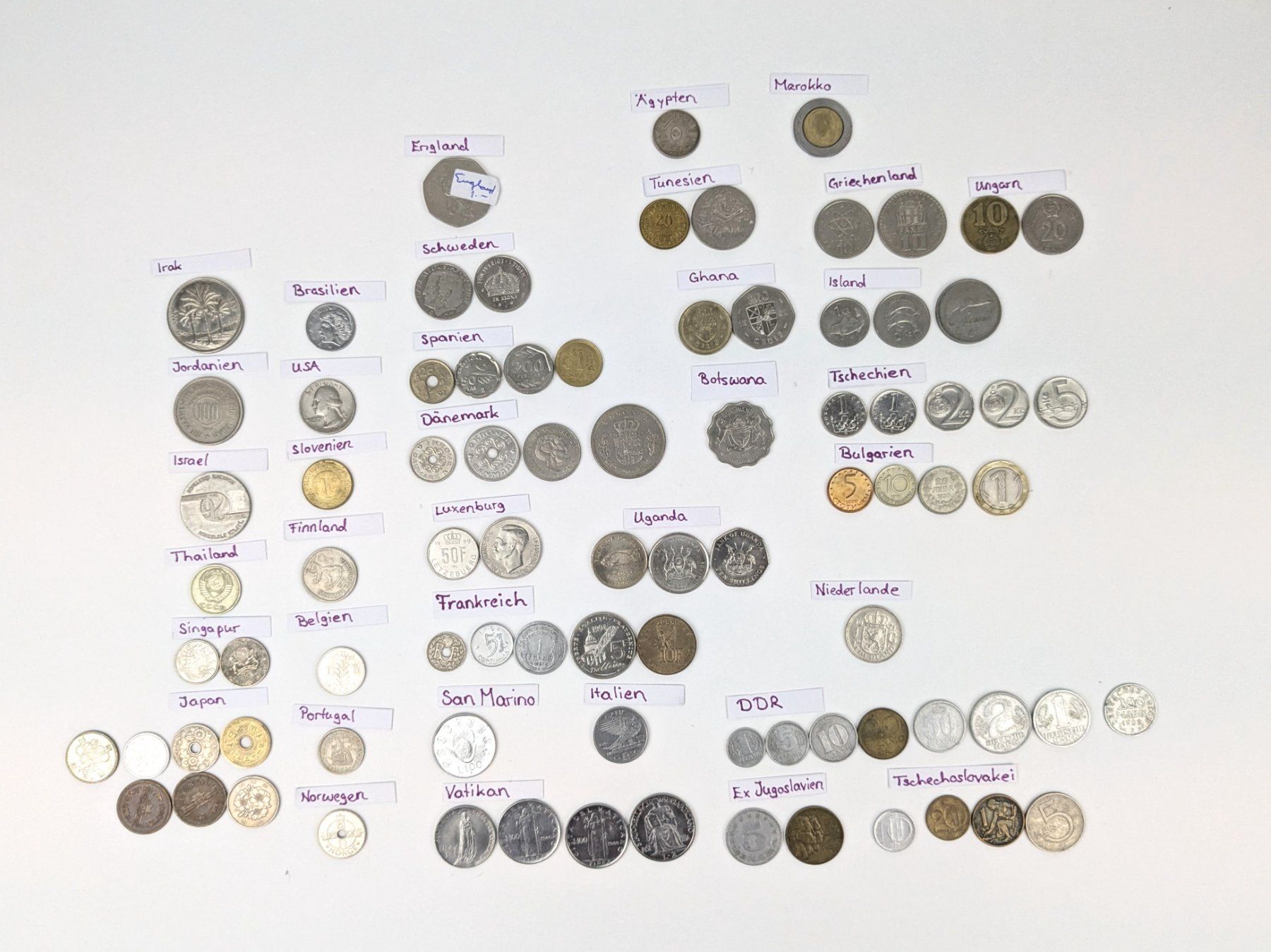 Tutti le monete: Münzsammlung – Usato da Thun venduto da Restwert_Thun 1