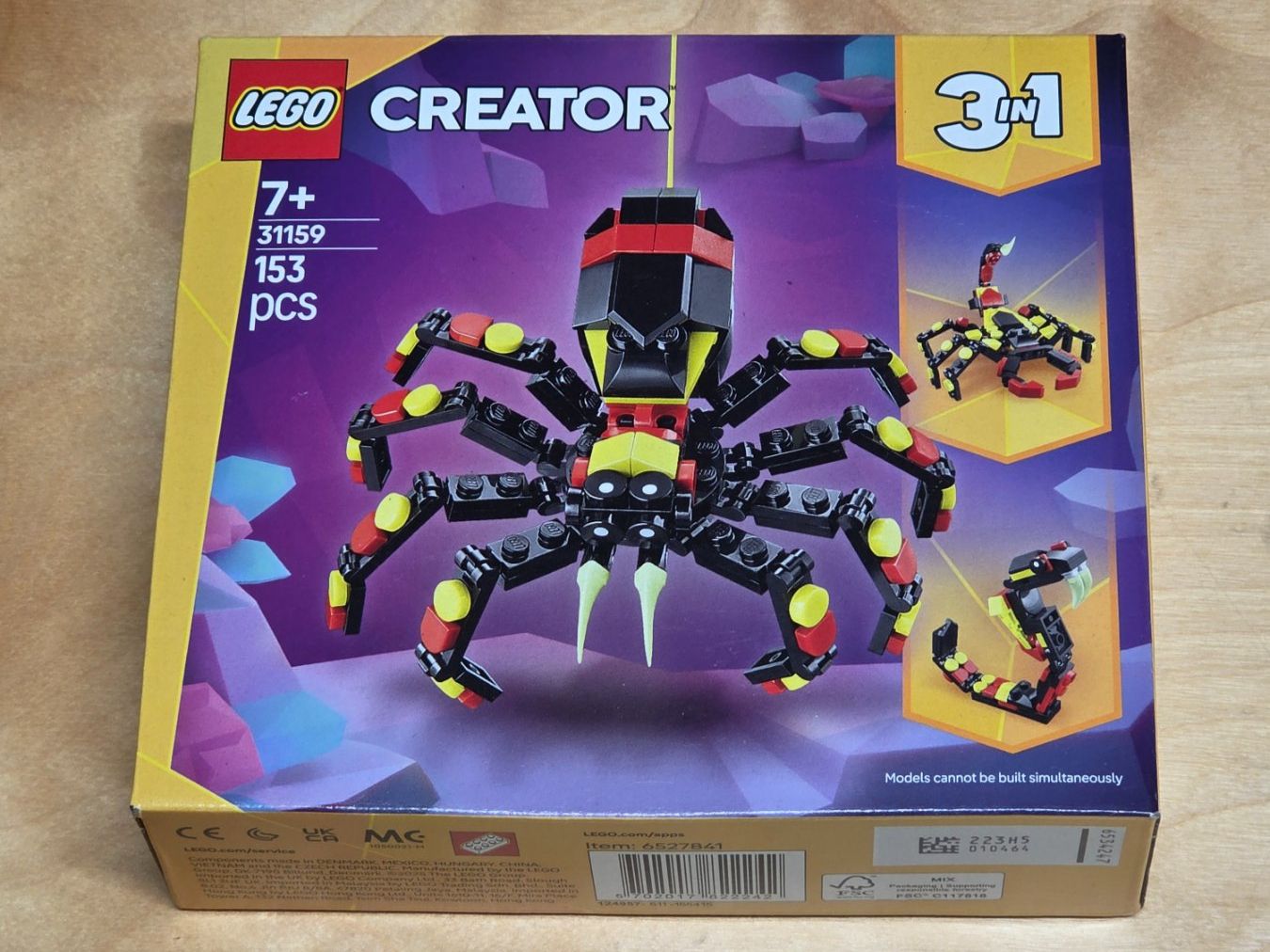 Lego Kit di costruzioni: LEGO Creator 31159 Surprising Spider – Nuovo e nell'imballaggio originale da Basadingen venduto da tot_59zf