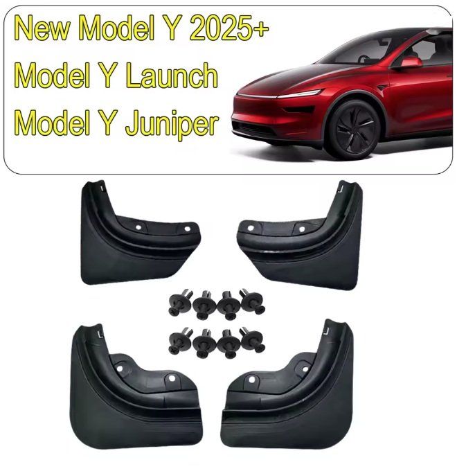 Tesla Tutti pezzi di ricambio auto: Tesla Model Y Mud Flaps Schmutzfänger – Nuovo e nell'imballaggio originale da Watt venduto da Gregster.Ricardo 1