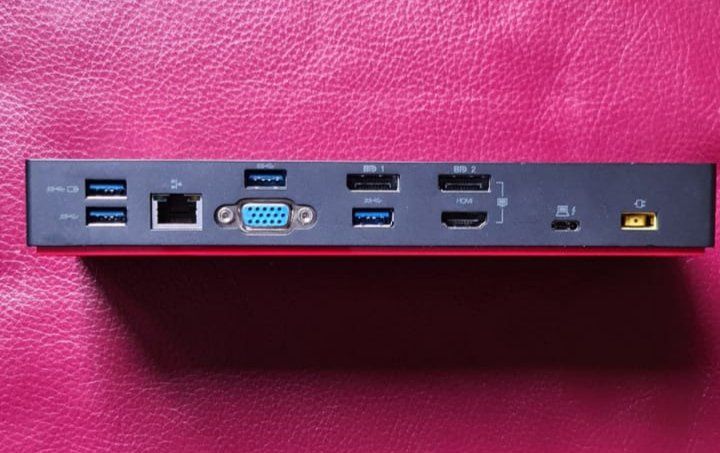 Lenovo Docking station: Lenovo Thinkpad Thunderbolt 3 Dockingstation – Usato da zürich venduto da R-N-J 2