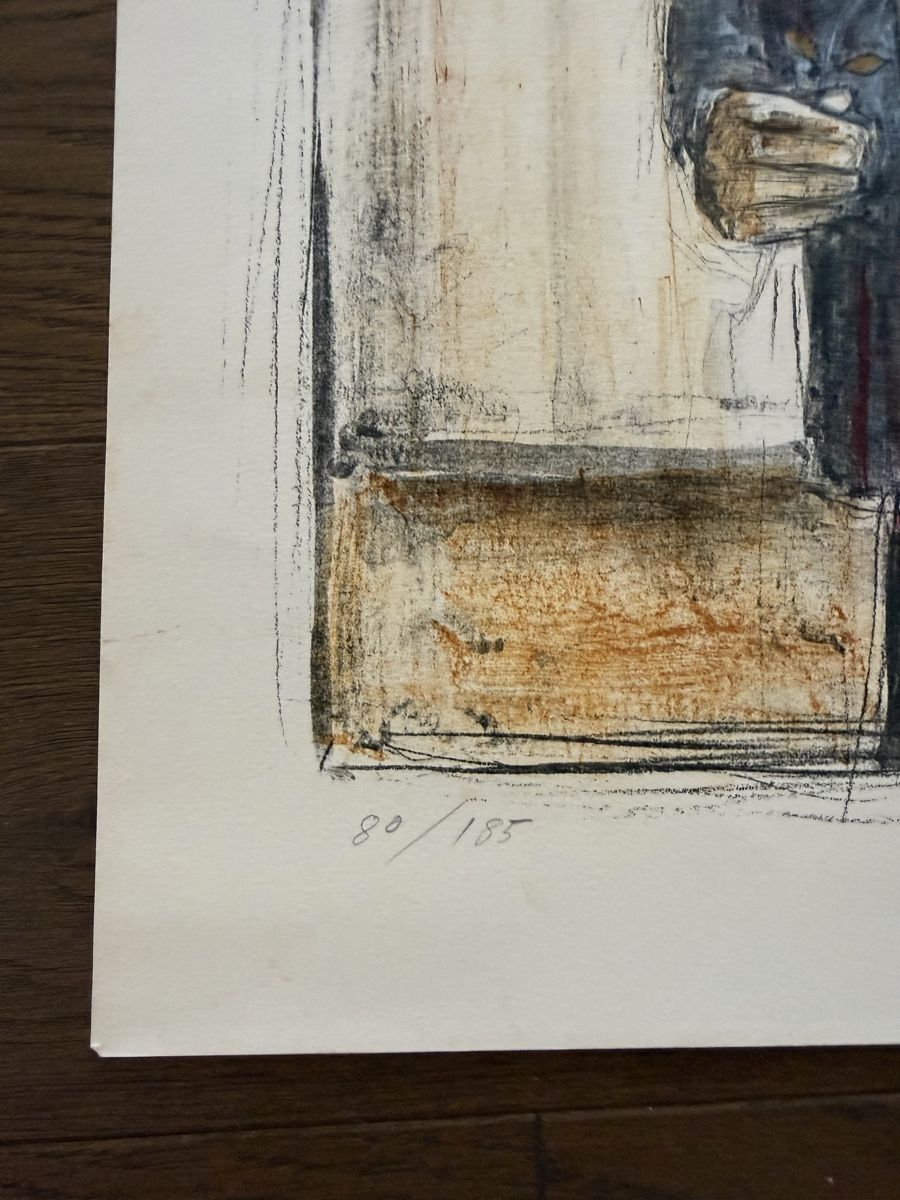 Grafica & Litografie: Lithographie clown signée, numérotée – Usato da Agiez venduto da Beve15 2