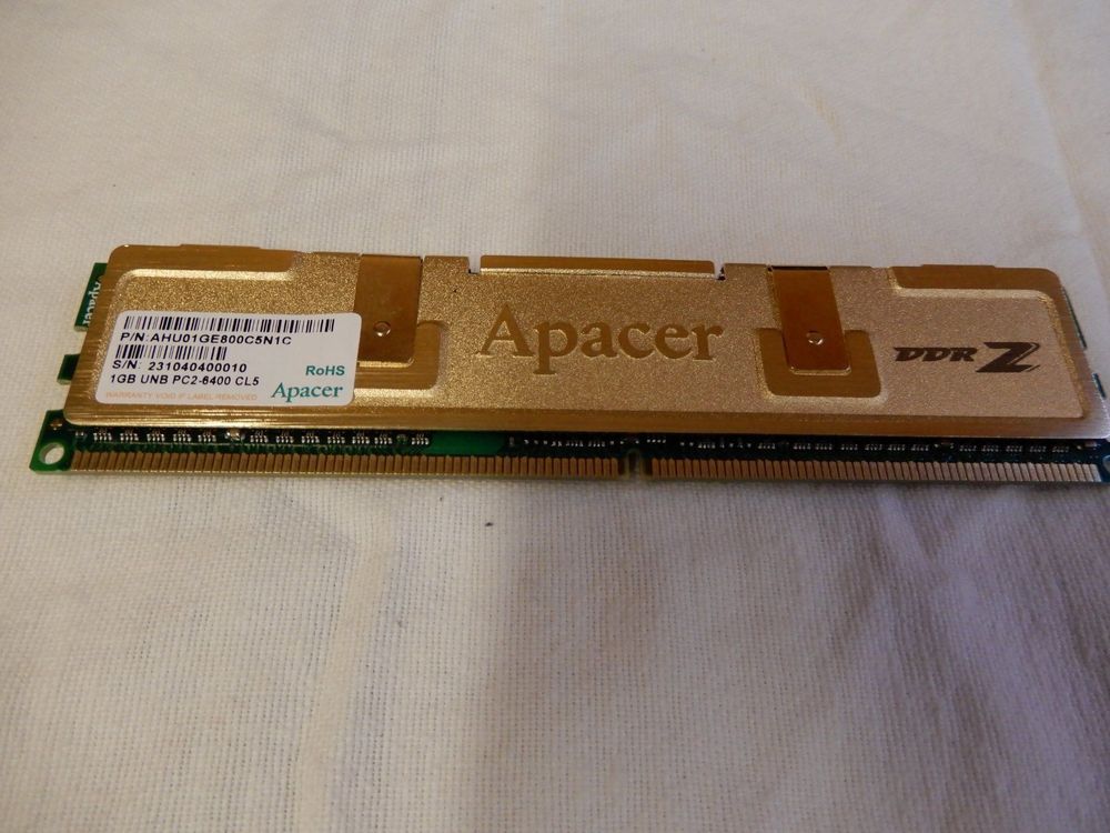 Ram von Apacer 1 GB UNB PC2 6400 CL5 | Kaufen auf Ricardo