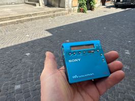 Sony Minidisc MC 900R Blau Lieferung gratis