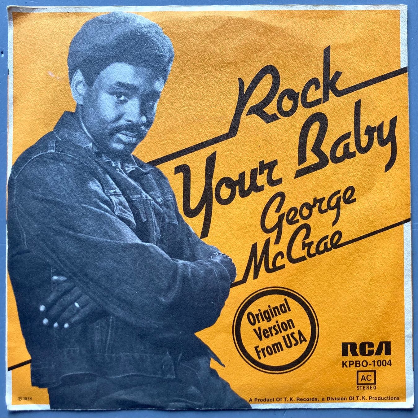 Dischi in vinile: GEORGE MCRAE - ROCK YOUR BABY – Usato da Poliez-Pittet venduto da Newtown-Records 1
