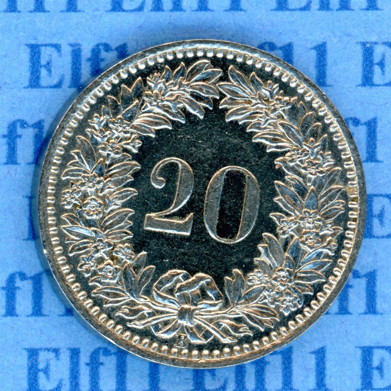 Tutti le monete: CHF___0.20 1932 -unz 20 Rappen – Usato da Widnau venduto da Elf11 1