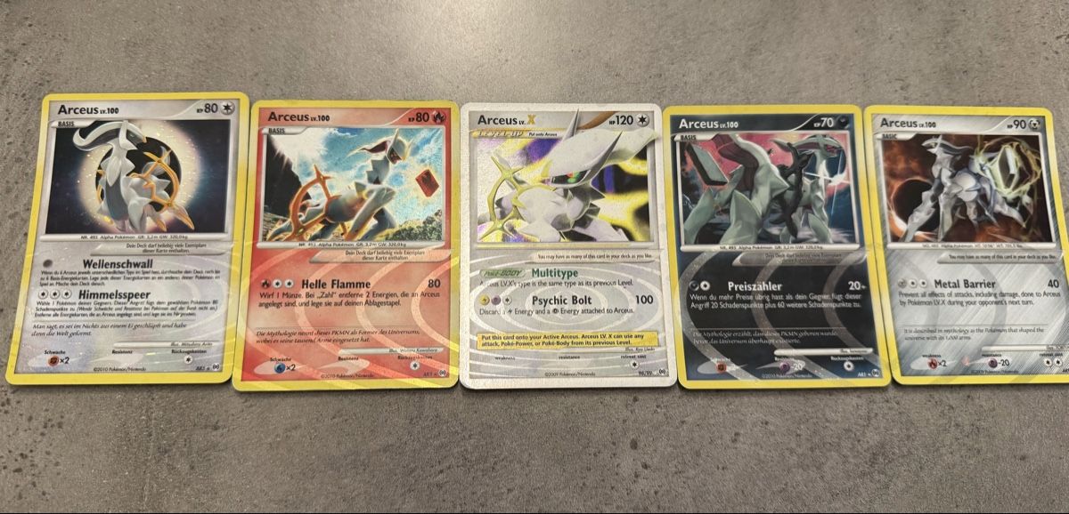 Cartoline: Arceus Karten Kollektion – Nuovo (secondo la descrizione) da Lengnau AG venduto da Liirim