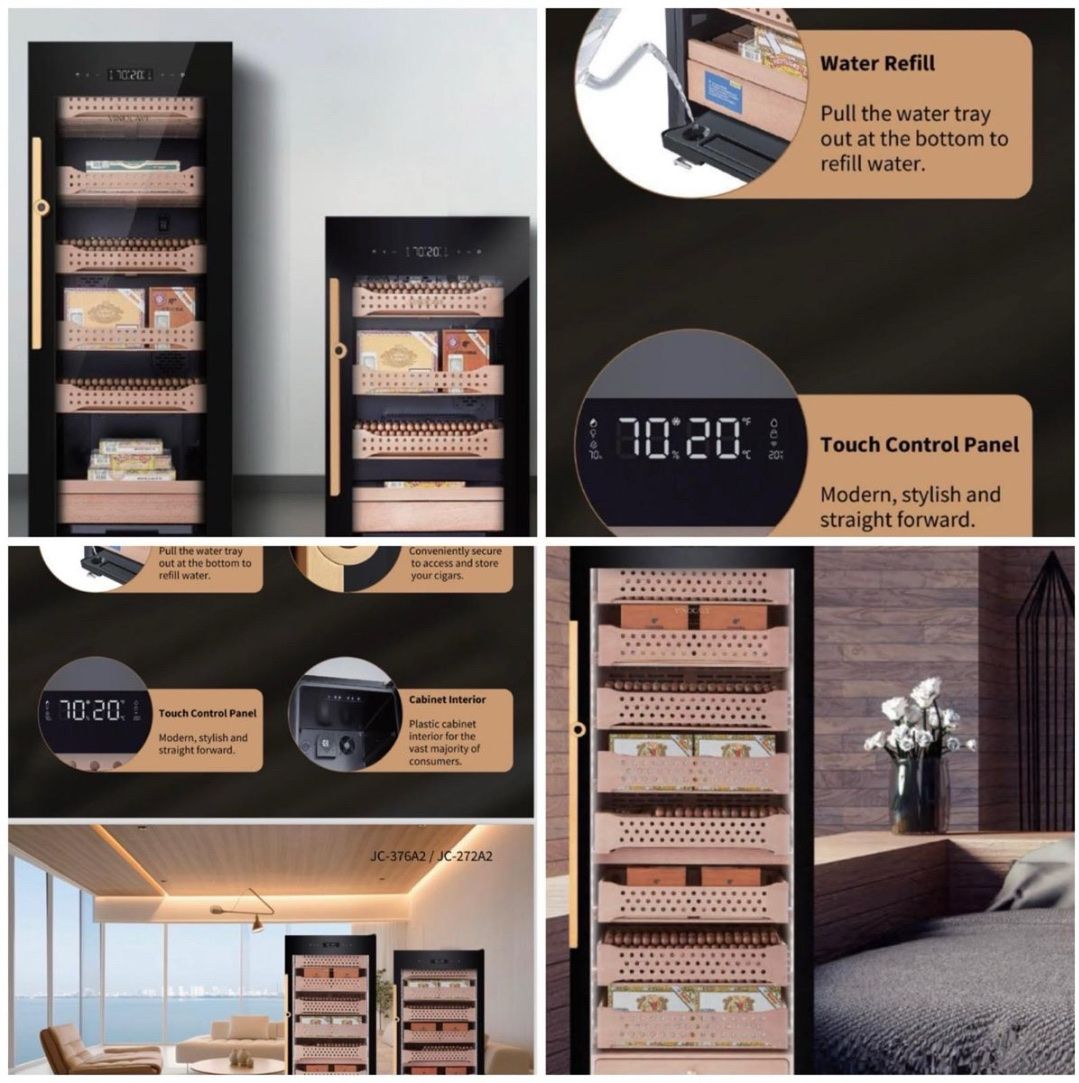 Humidore: Luxury Cigar Humidor, Fingerprint Lock, App Control – Gebraucht aus Seuzach von Wolf936 6