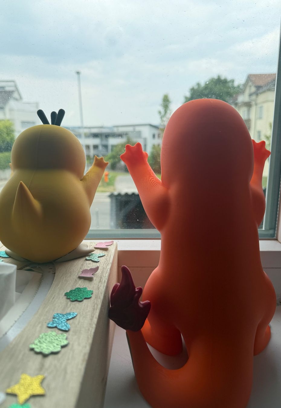 Pokémon Statuette: Pokemon Glumanda - Fenster Figur 24cm - Charmander Window – Nuovo (secondo la descrizione) da Neuenkirch venduto da Studi_Kobra 3