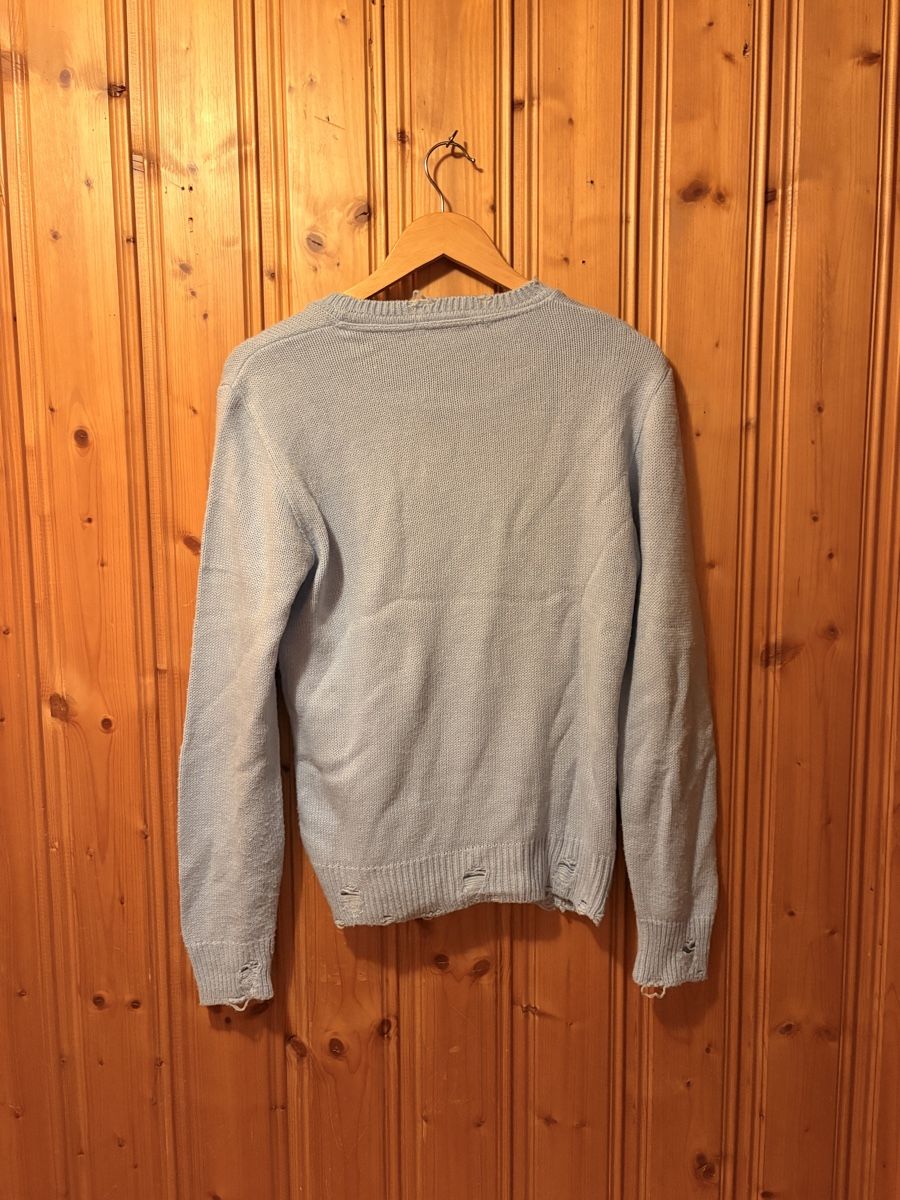 Pullover & Sweatshirts: Pull-over bleu clair Minority Apulia avec effet vieilli – Gebraucht aus Rougemont von anabncsa 2