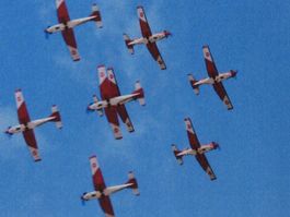 Brief  ,  25 Jahre  PC - 7  TEAM
