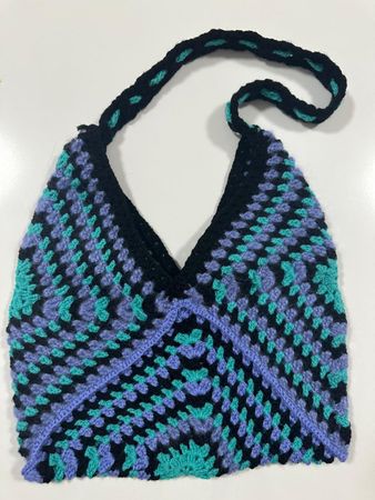 Sac en laine fait à la main