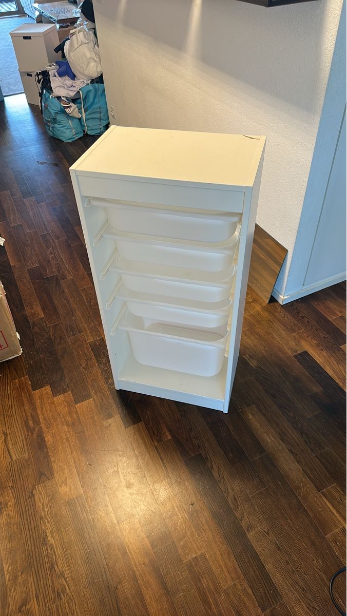 Scaffali: IKEA Trofast storage unit white used condition – Usato da Zürich venduto da Cyberra