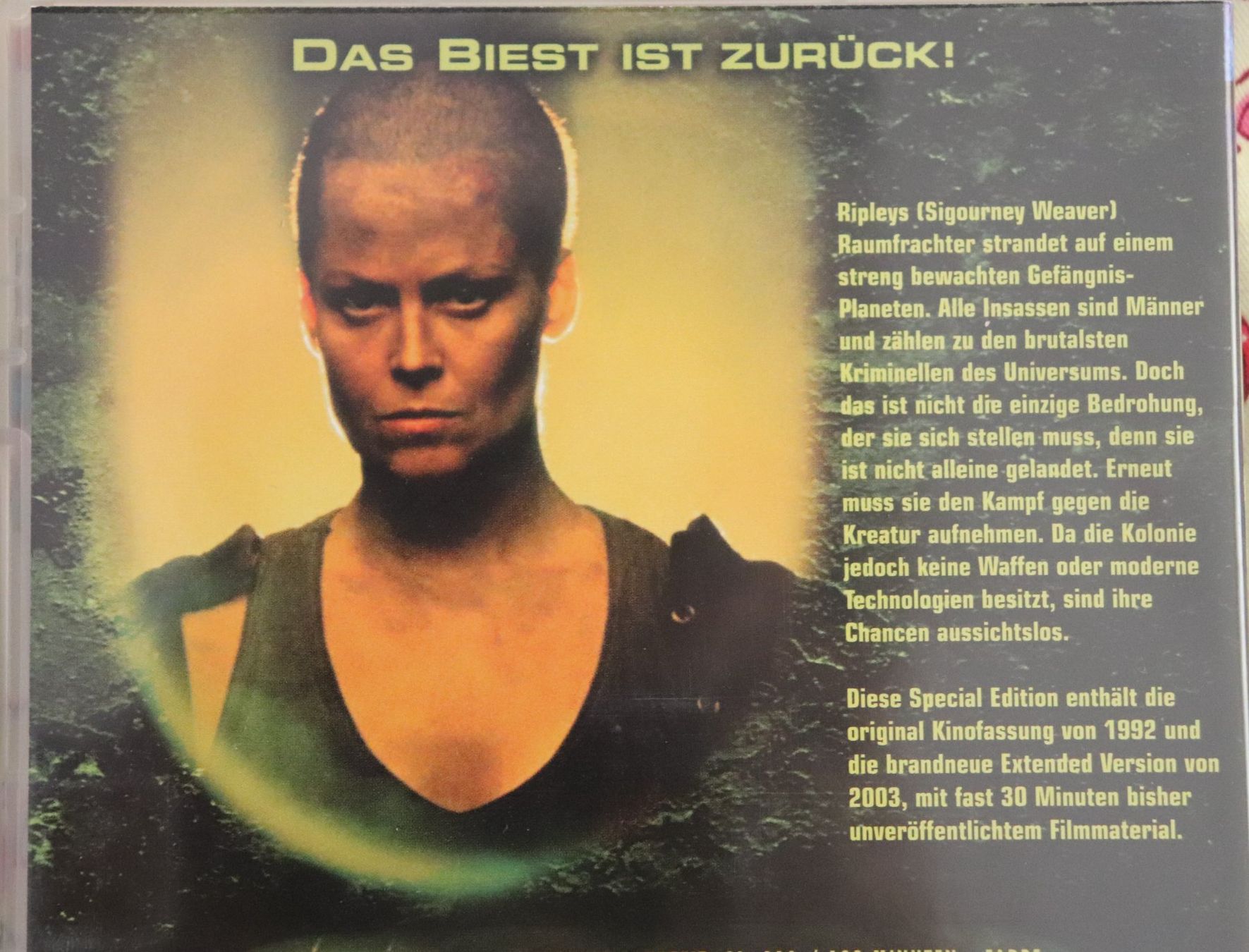 Tutti i DVDs: Alien 3 - Regie David Fincher – Usato da Glattfelden venduto da Sirax 2