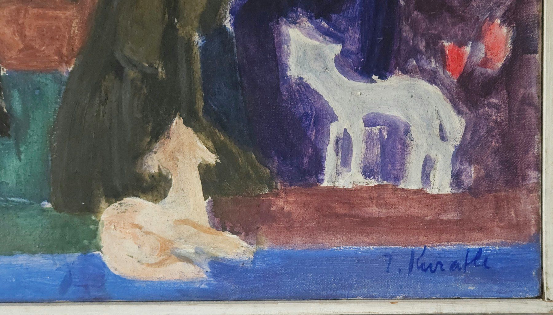 Dipinti: Verkundigung -  45x60 - Irene Fls – Usato da Genève venduto da jea_8zgm 1