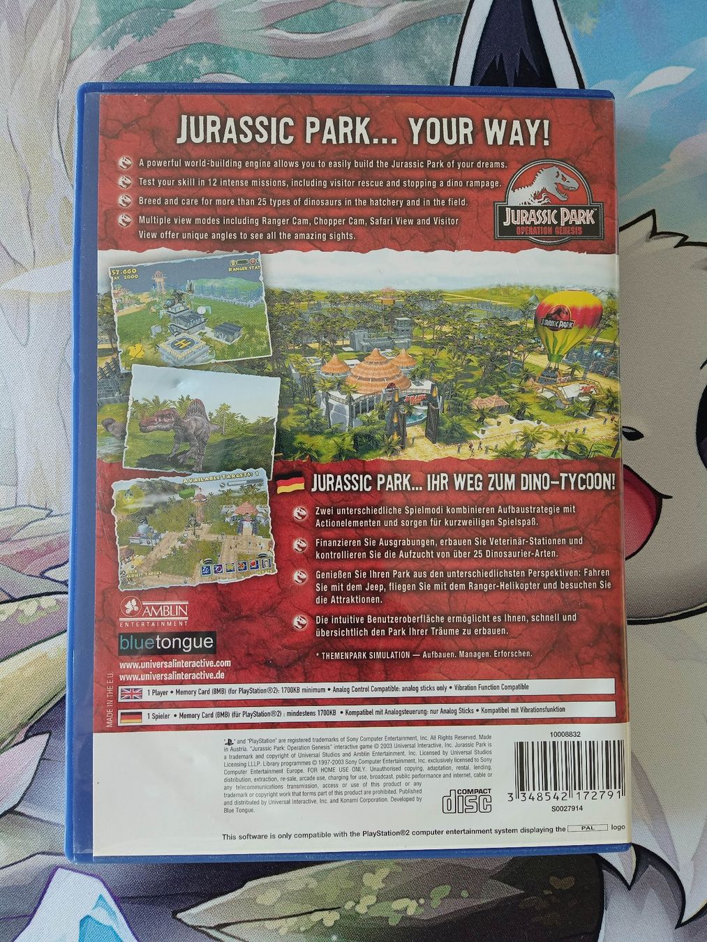 Giochi: Jurassic Park Operation Genesis PS2 – Usato da Altstätten SG venduto da GGsGameshop 1