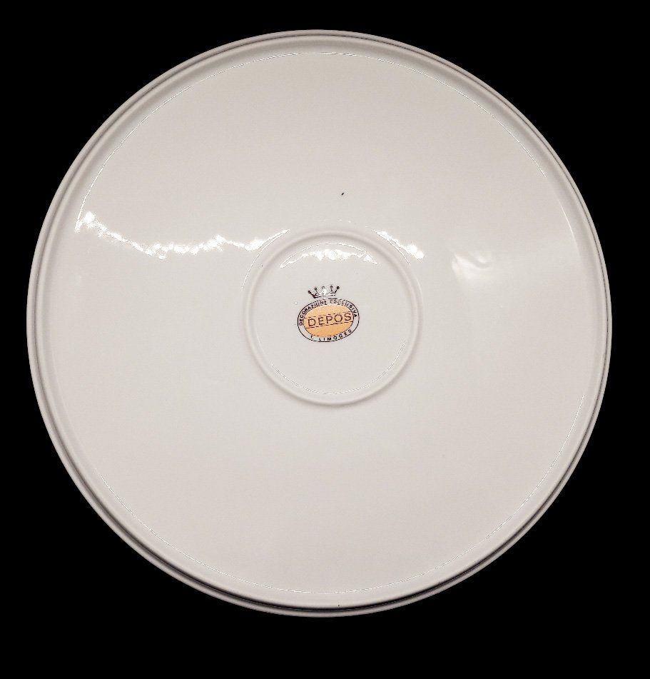 Servierplatten: Depos 2 handbemalte Schalen 2 plats peints main – Gebraucht aus Tavannes von Brocashop 8