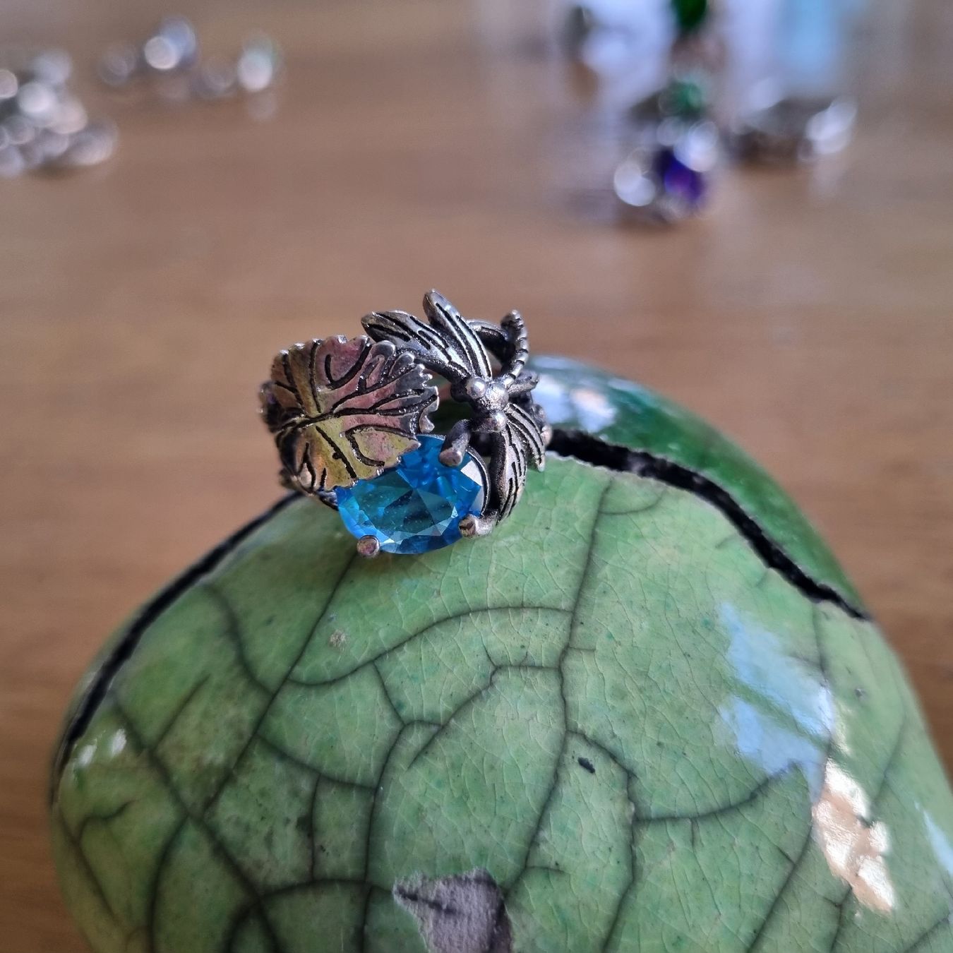 Ringe: wunderschöner Silberring mit Stein – Neu (gemäss Beschreibung) aus unterägeri von ursiou