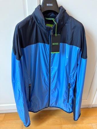 BOSS Performance Windbreaker Herren L Neu Etikett - packable