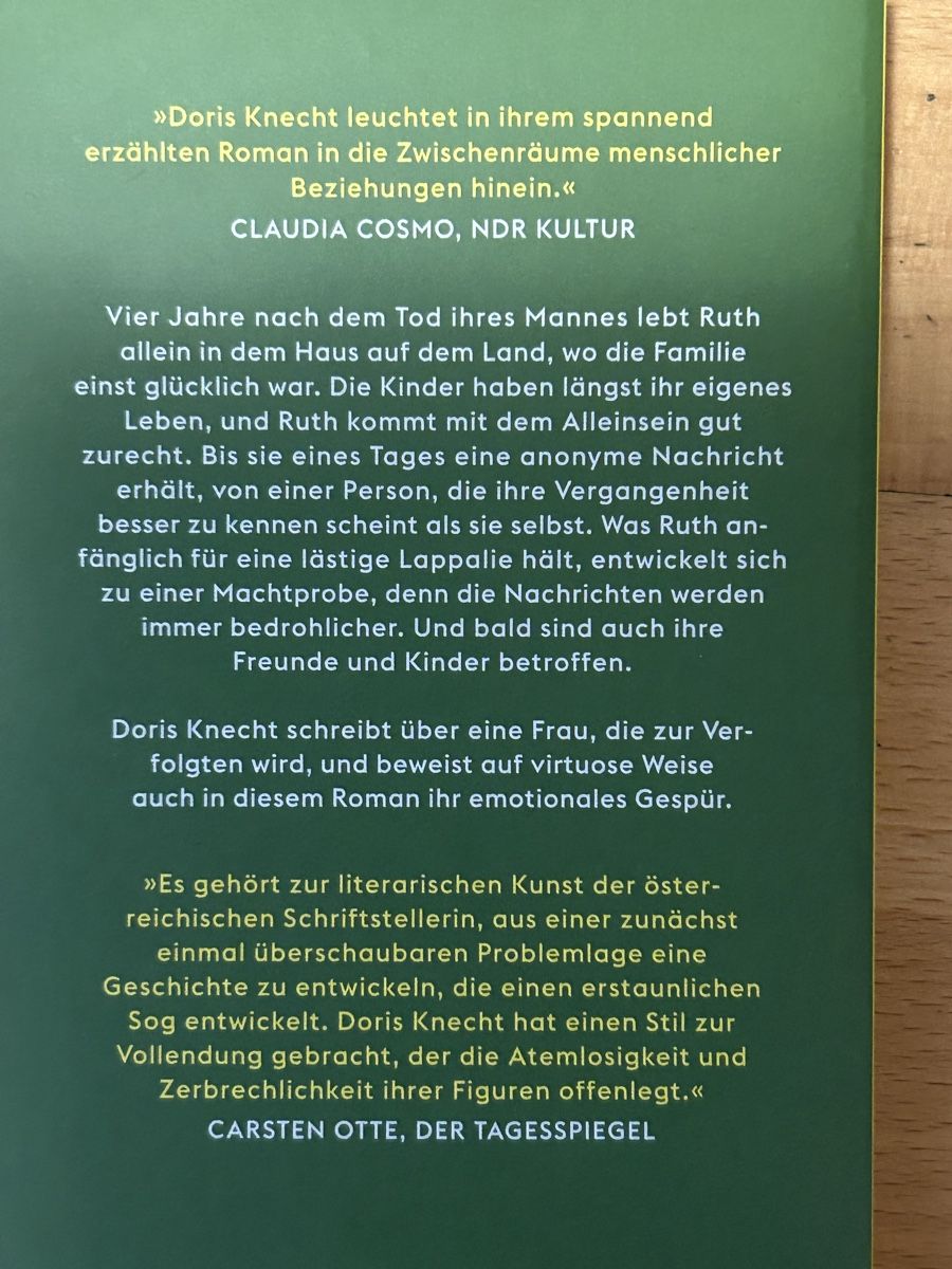 Libri: 2 Bücher von Doris Knecht – Usato da Adliswil venduto da Hampa3 2