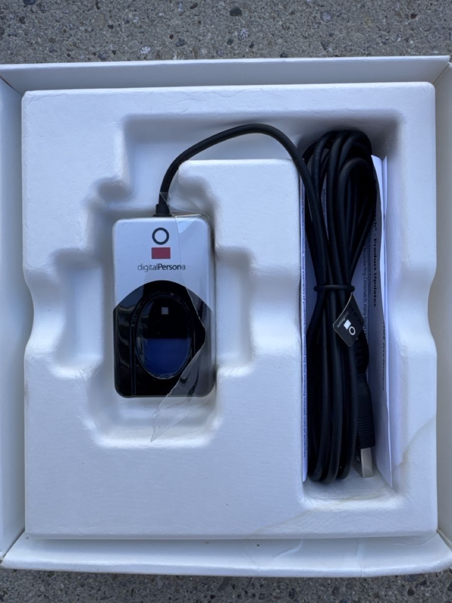Componenti elettronici: Fingerprint Reader Digital Persona U.are.u 4500 – Nuovo e nell'imballaggio originale da Zürich venduto da Brockiwelt 2