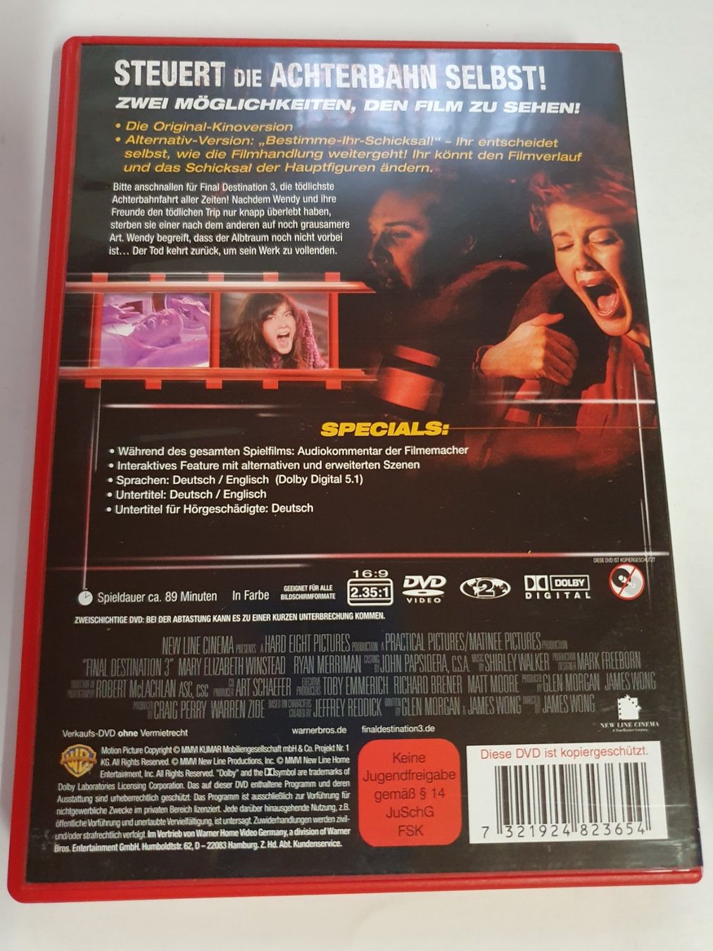 Alle DVDs: Final Destination 3 DVD – Gebraucht aus Oberdorf BL von BaldenEagle 3