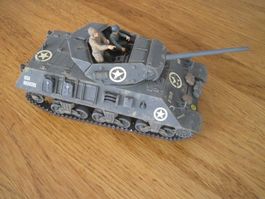U.S Tank M10  Tamiya mit 3 Figuren Gebaut & Bemalt 1/35