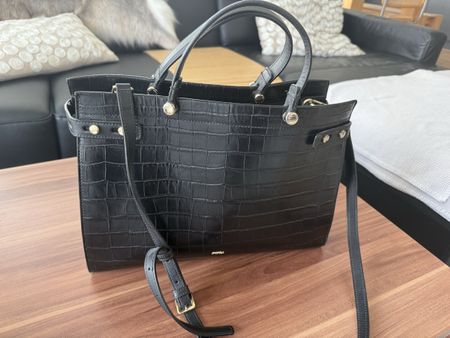 Furla Handtasche schwarz  Damen sehr guter Zustand