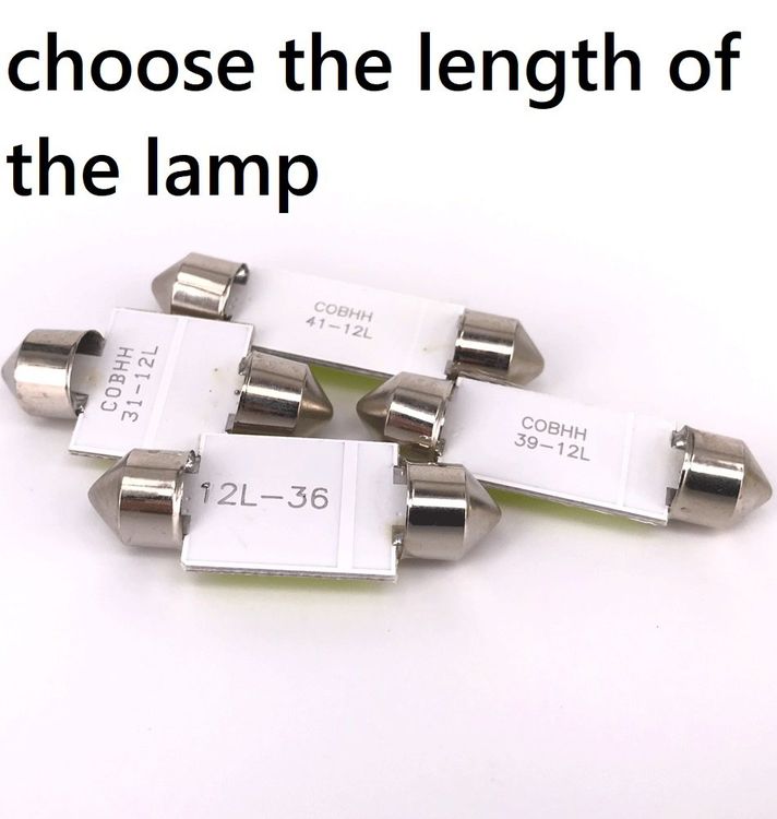 31/36/39/41MM Festoon Light LED Reading Light License Plate Lights White Light Car Led Reading Light Interior Dome Map Bulb I.955835210