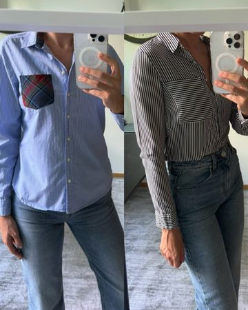 2 women shirts PULL & BEAR / Springfield like new (size S)