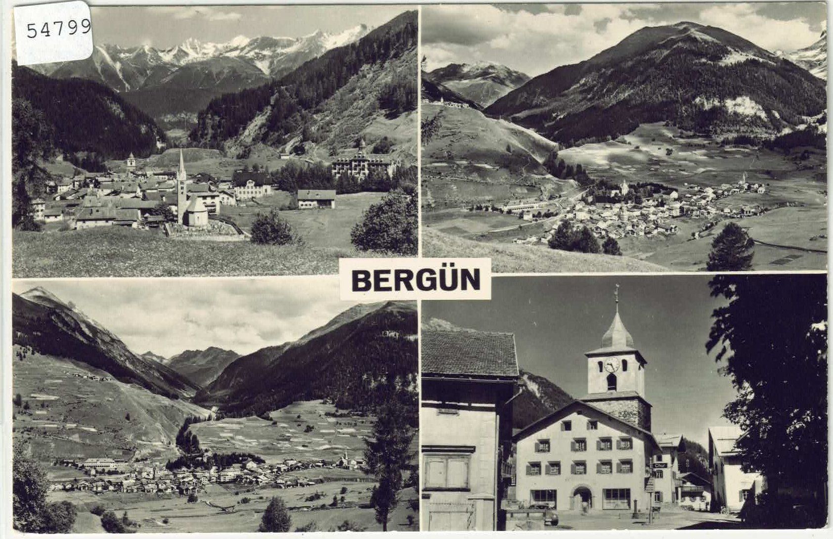 Ansichtskarten: Bergün - Multiview – Gebraucht aus Ettingen von Kartenplanet