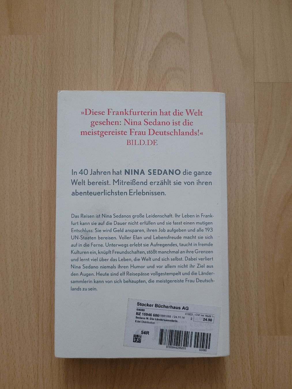 Bücher: die Ländersammlerin – Gebraucht aus Perlen von Safari_23 1
