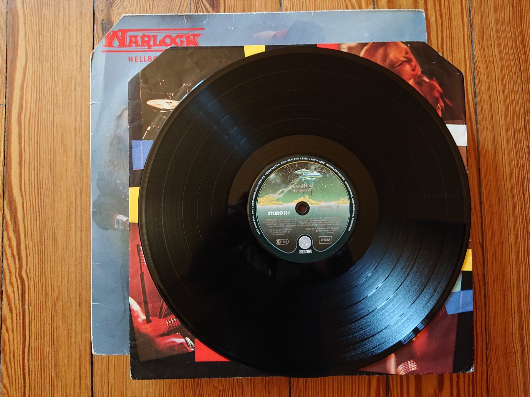Schallplatten: WARLOCK - Hellbound (LP, 1985) – Gebraucht aus Genève von othhei 4