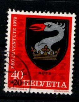 Tutti i francobolli: 1979 - PJ / Gemeindewappen - Rüte  AI – Usato da Schaffhausen venduto da poststamp