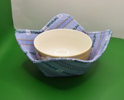 Soup-Bowls oder Fonduebrotkörbchen mit Edelweisstoff