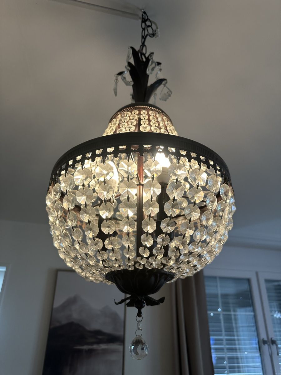 Lustres & lampes de plafonds: Schöner Korblüster – D'occasion à Weiach par Gismo049 3