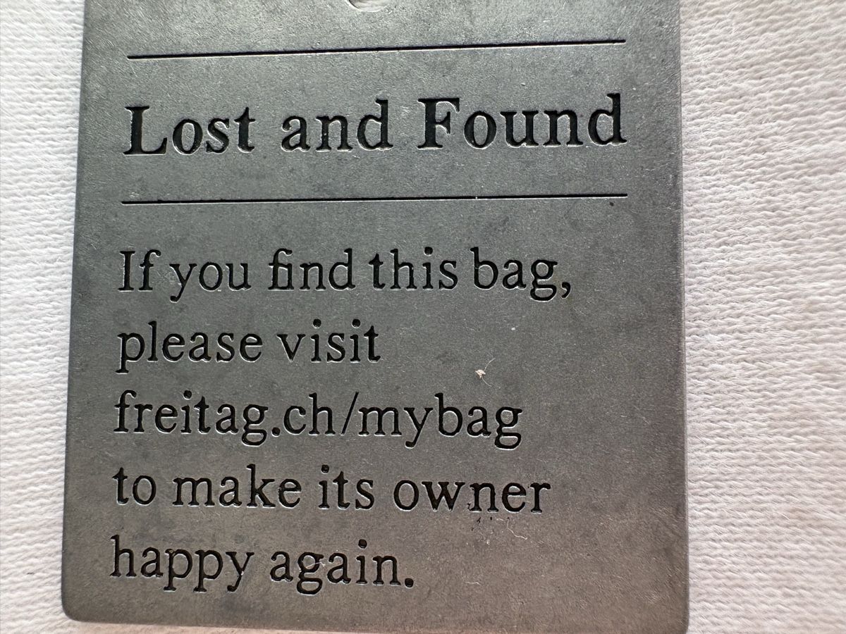 Freitag Sacs: Freitag R503 "Reference Linie" Tasche blau gebraucht – D'occasion à Basel par Sandra2109 4