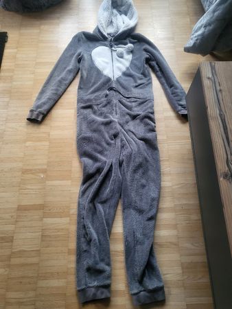 Esamara Overall/Einteiler Grau, Grösse S/M Kuschelig!