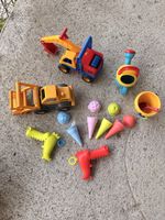 Sandspielzeug Set Crocodilien 2 Pistolen + Eis + Bagger